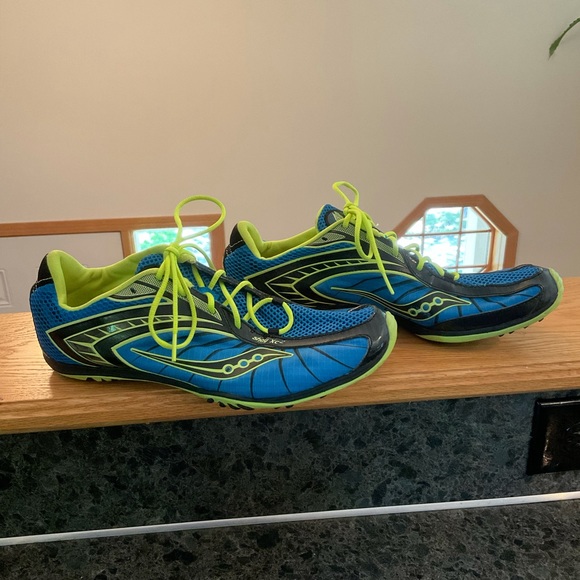 Men’s Saucony Shay XC2 Spike Track Shoes, Size 11 - Picture 2 of 9